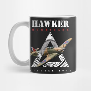 Hawker Hurricane  Royal  Airforce Pilot Gift Battle of Britain Mug